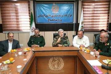 وزیر دفاع: امکانات را در خوزستان مستقر کرده‌ایم تا مشکلات به حداقل برسد