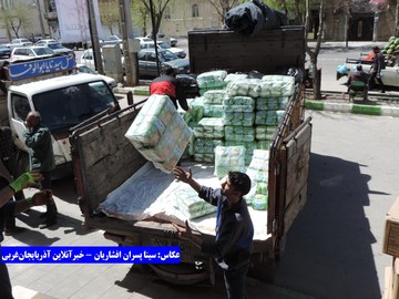 ارسال کمک های مردمی #پویش_انسانیت۴ به مناطق سیل‌زده لرستان