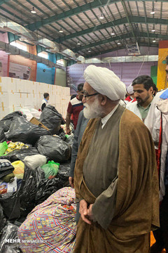 سفر حجت‌الاسلام و المسلمین غلامحسین معزی، نماینده رهبر معظم انقلاب اسلامی، به مناطق سیل‌زده لرستان