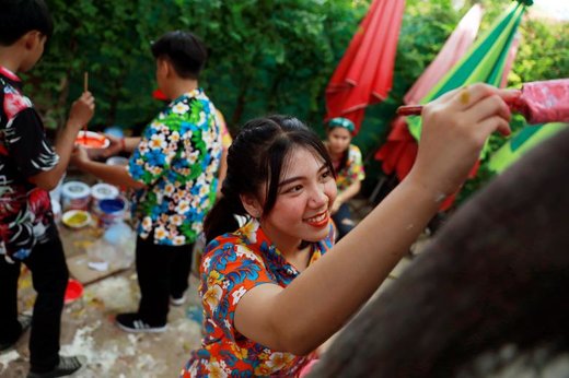 فستیوال آب سونگکران در تایلند