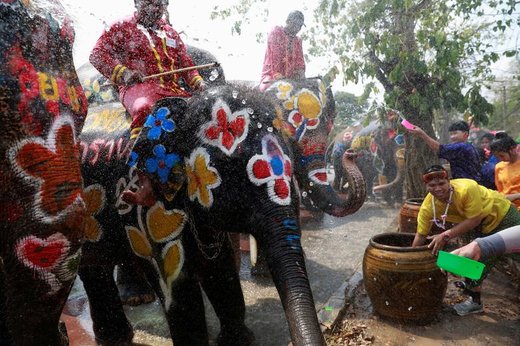فستیوال آب سونگکران در تایلند