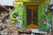 تصاویر | تخریب خانه هوشنگ ابتهاج در رشت‎