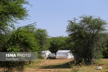 کمپ سیل‌زدگان منطقه خسرج