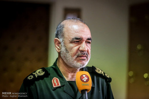 سردار سلامی: افتخار می‌کنیم از سوی ترامپ، تروریست خوانده شویم