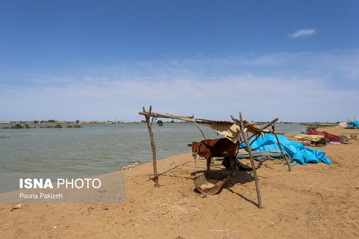 کمپ سیل‌زدگان منطقه خسرج