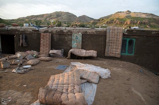 خسارات روستای سیل زده چم مهر استان لرستان
