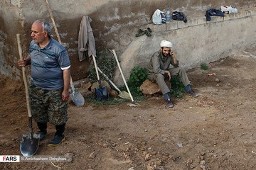 ساخت سیل‌بند در سوسنگرد و حمیدیه