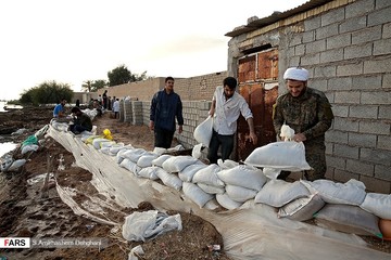 ساخت سیل‌بند در سوسنگرد و حمیدیه