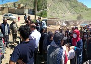 کمک‌های فدراسیون کارگری بین مناطق سیل‌زده لرستان توزیع شد