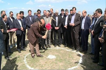 کلنگ‌زنی نیروگاه جدید برق مشگین‌شهر 