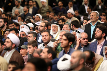 دیدار شرکت کنندگان مسابقات بین‌المللی قرآن با رهبر انقلاب