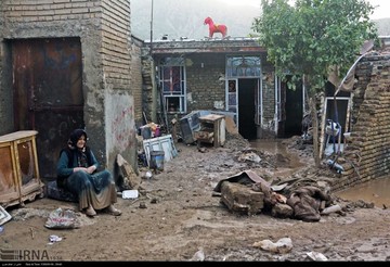 خسارت ۴۳ میلیارد تومانی سیلاب به شهر اشترینان