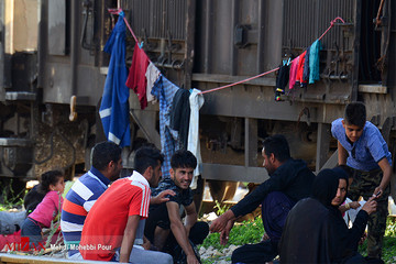 وضعیت سیل‌زدگان در بامدژ