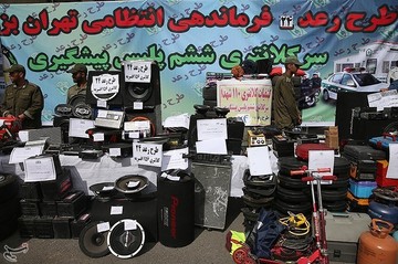 طرح رعد ۲۴ پلیس تهران