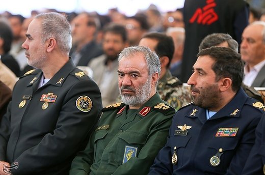 سردار علی فدوی معاون هماهنگ‌کننده سپاه پاسداران انقلاب اسلامی