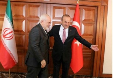 تصاویر | ظریف با همتای ترکیه‌ای خود دیدار کرد