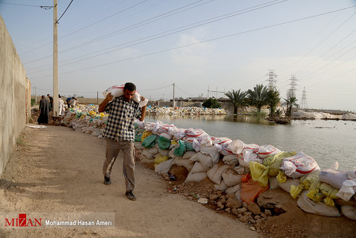 سیل در خوزستان چه کرد؟ گزارش استاندار