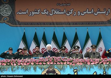 مراسم رژه روز ارتش در تهران