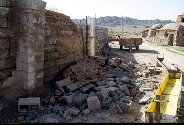 روستاهای عشایری طبس پس از سیل