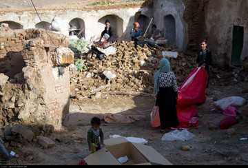روستاهای عشایری طبس پس از سیل