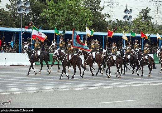 مراسم رژه روز ارتش در تهران