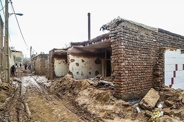مناطق سیل‌زده لرستان