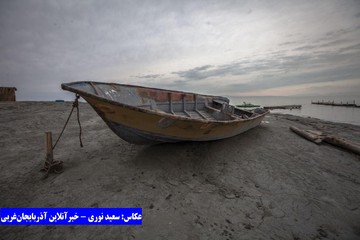 خروش دوباره دریاچه ارومیه در آخرین روزهای فروردین