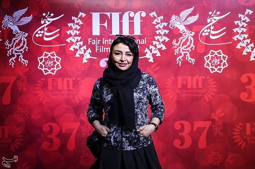 مه‌لقا باقری در اولین روز سی‌وهفتمین جشنواره جهانی فیلم فجر