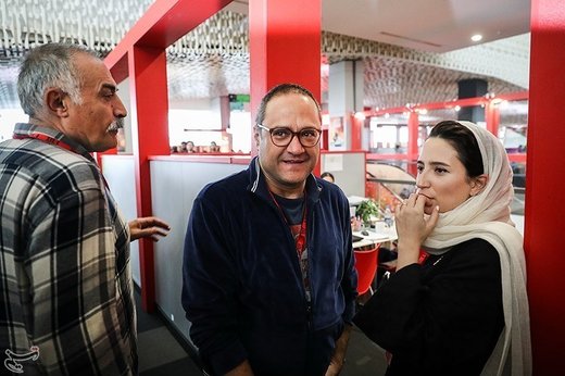 نگار جواهریان، رامبد جوان و علیرضا شجاع‌نوری در اولین روز سی‌وهفتمین جشنواره جهانی فیلم فجر