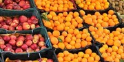 فروش پرتقال‌های رنگ شده در بازار به نام پرتقال شمال