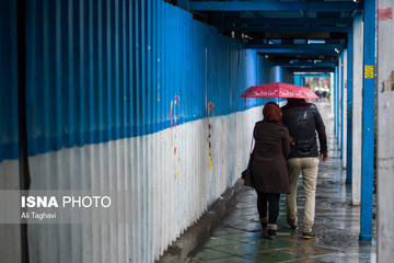 باد و باران در تهران ادامه دارد