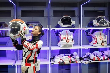 پایگاه فضایی Mars Base ۱ در بیابان گبی چین