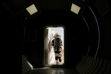 پایگاه فضایی Mars Base ۱ در بیابان گبی چین