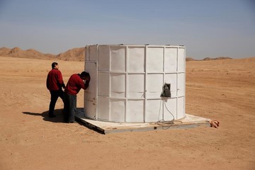 پایگاه فضایی Mars Base ۱ در بیابان گبی چین