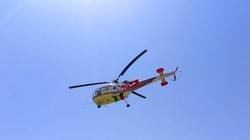 نقص فنی بالگرد حامل استاندار ایلام حین بازدید از مناطق سیل‌زده