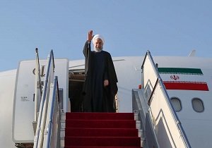 بازگشت روحانی از مناطق سیلزده