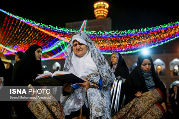 جشن نیمه شعبان در حرم امام رضا(ع)