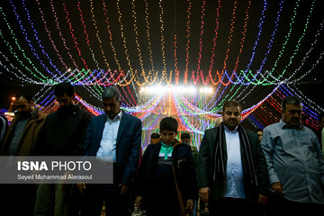 جشن نیمه شعبان در حرم امام رضا(ع)