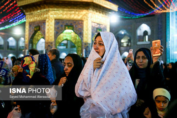 جشن نیمه شعبان در حرم امام رضا(ع)