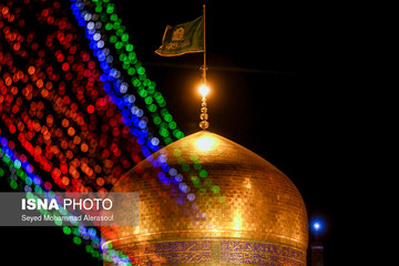 جشن نیمه شعبان در حرم امام رضا(ع)