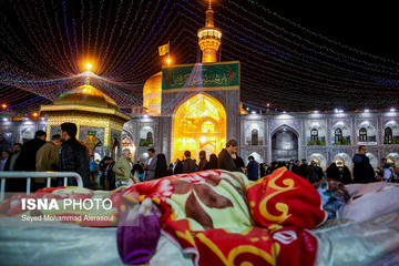 جشن نیمه شعبان در حرم امام رضا(ع)