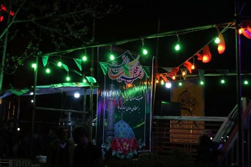تبریز در شب میلاد امام زمان(عج) غرق در نور و سرور