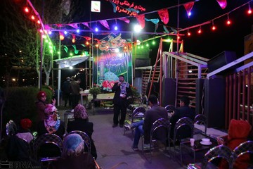 تبریز در شب میلاد امام زمان(عج) غرق در نور و سرور