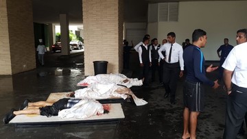 وقوع انفجار در دو کلیسا و دو هتل در سریلانکا