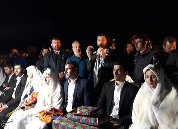 ازدواج ۸ زوج پلدختری روی سیل