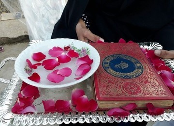 ازدواج ۸ زوج پلدختری روی سیل