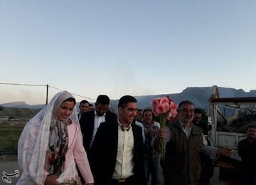 ازدواج ۸ زوج پلدختری روی سیل