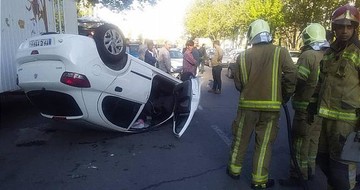 تصاویر | واژگونی تیبا در فرمانیه