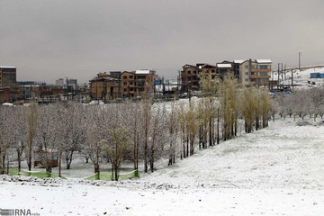 بارش برف در ارومیه
