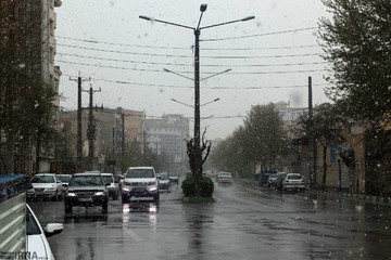 بارش برف در ارومیه